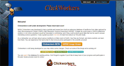 Desktop Screenshot of nasaclickworkers.com